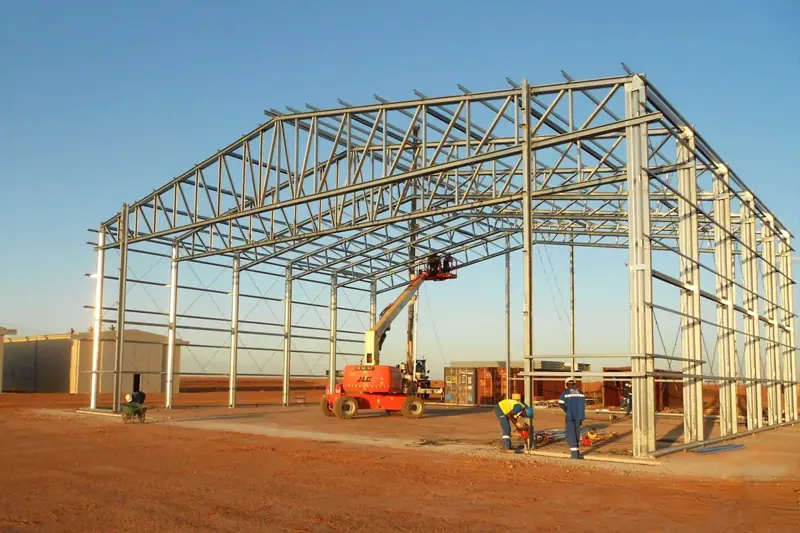 Steel Structure Factory အဆောက်အဦများ တည်ဆောက်ခြင်းလုပ်ငန်း