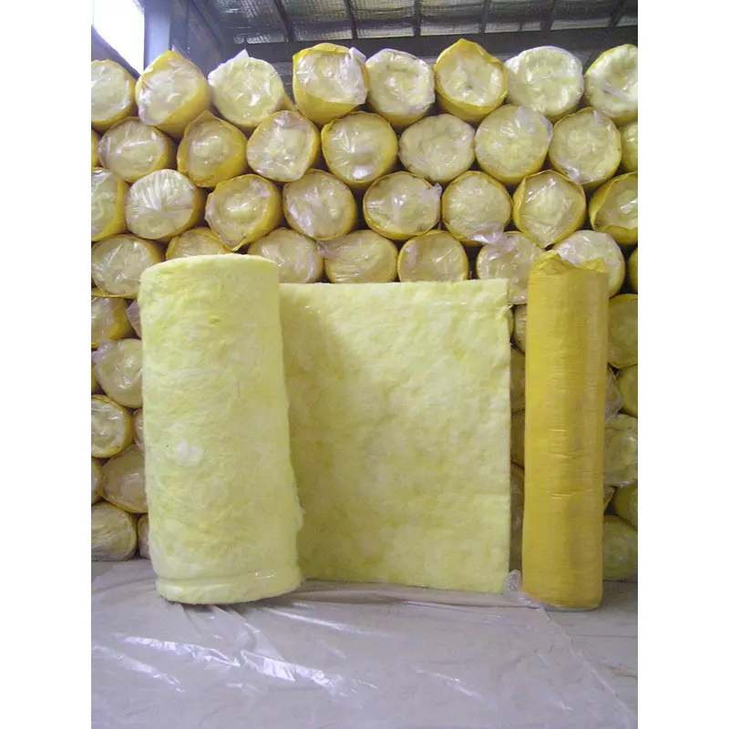Glass Wool Blanket Roll for Thermal Insulation