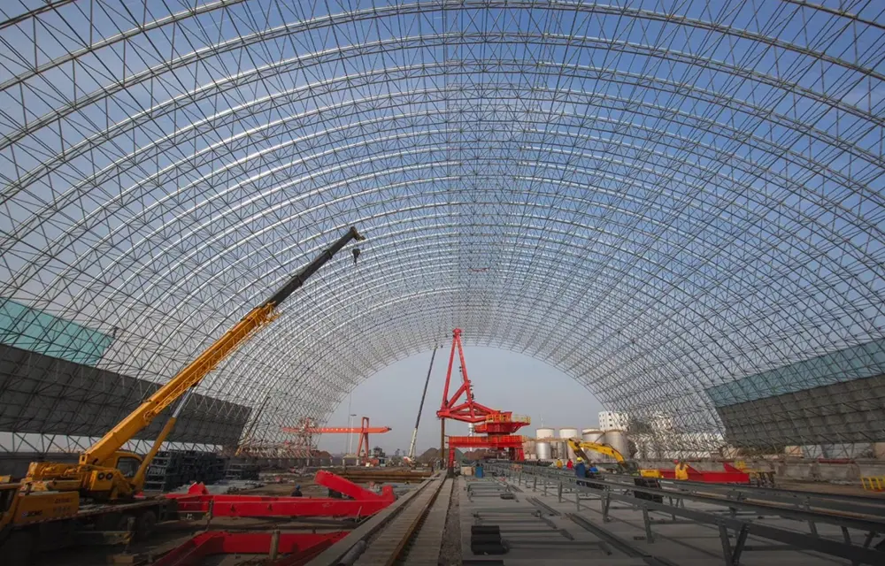 Long Span Steel Lattice Shell Structure