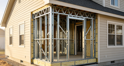 Prefabricated Light Steel Villa အဆောက်အဦများ